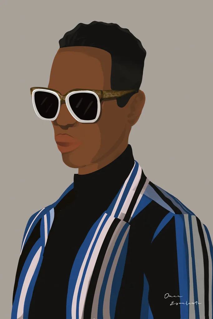 So Cool II by Omar Escalante. SKU 74125h. Archival Giclee Fine art print for wall decor.