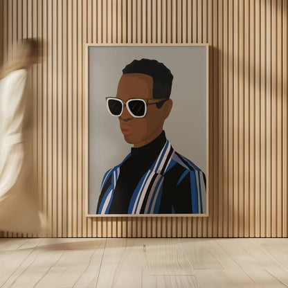 So Cool II by Omar Escalante. shown as over sized large wall art. Available as an archival giclee rolled canvas, fine art paper, or poster print. SKU 74125h.