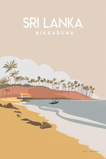 Sri Lanka by Omar Escalante. SKU 74453h. Archival Giclee Fine art print for wall decor.