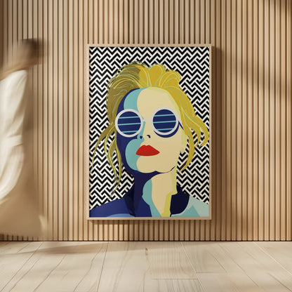 Style and Attitude IV by Omar Escalante. shown as over sized large wall art. Available as an archival giclee rolled canvas, fine art paper, or poster print. SKU 74772h.