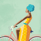 Summer Girl II v2 Texture by Omar Escalante. SKU 70077a. Archival Giclee Fine art print for wall decor.