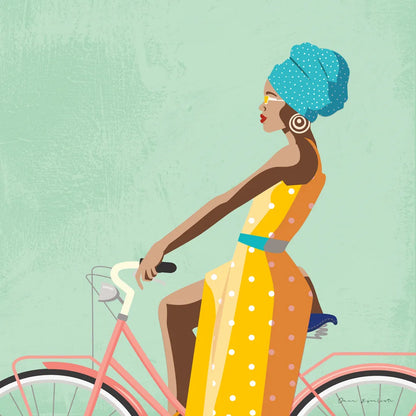 Summer Girl II v2 Texture by Omar Escalante. SKU 70077a. Archival Giclee Fine art print for wall decor.