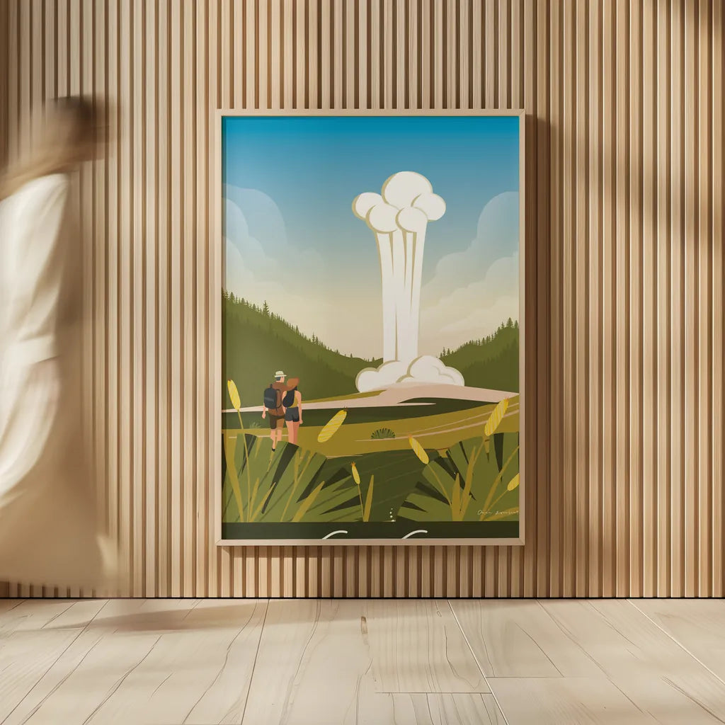 Take a Trip by Omar Escalante. shown as over sized large wall art. Available as an archival giclee rolled canvas, fine art paper, or poster print. SKU 65931h.