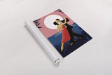 Tango by Omar Escalante. shown as a rolled paper print. Available as archival giclee rolled canvas, fine art paper, or poster print. SKU 71460h.