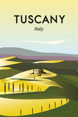 Tuscany by Omar Escalante. SKU 62774h. Archival Giclee Fine art print for wall decor.