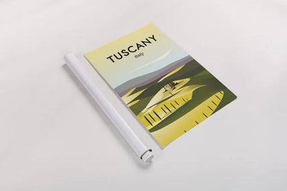 Tuscany by Omar Escalante. shown as a rolled paper print. Available as archival giclee rolled canvas, fine art paper, or poster print. SKU 62774h.