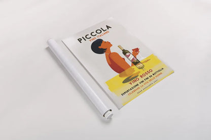 Vino Rosso I by Omar Escalante. shown as a rolled paper print. Available as archival giclee rolled canvas, fine art paper, or poster print. SKU 74126h.