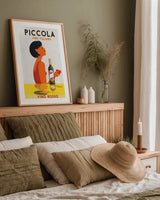 Vino Rosso I by Omar Escalante. shown as a paper print in a natural frame. Available as a archival giclee rolled canvas, fine art paper, or poster print. SKU 74126h.