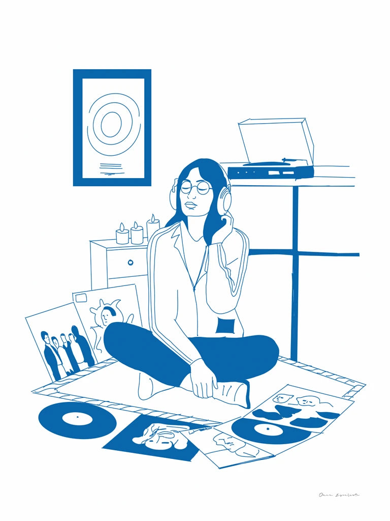 Vinyl Vibe I by Omar Escalante