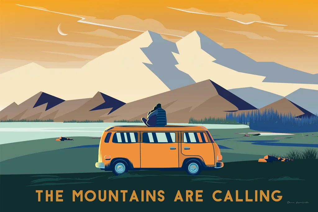 Wild Adventure I by Omar Escalante. SKU 77900i. Archival Giclee Fine art print for wall decor.