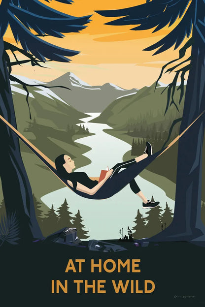 Wild Adventure II by Omar Escalante. SKU 77901h. Archival Giclee Fine art print for wall decor.