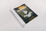 Wild Adventure II by Omar Escalante. shown as a rolled paper print. Available as archival giclee rolled canvas, fine art paper, or poster print. SKU 77901h.