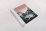 Yosemite No Words by Omar Escalante. shown as a rolled paper print. Available as archival giclee rolled canvas, fine art paper, or poster print. SKU 91363h.