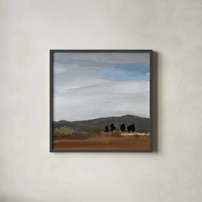 Alamosa by Pamela Munger. Shown in a sleek black glass frame for a contemporary gallery look. Available as an archival giclee rolled canvas, fine art paper, or poster print. SKU 79042a.