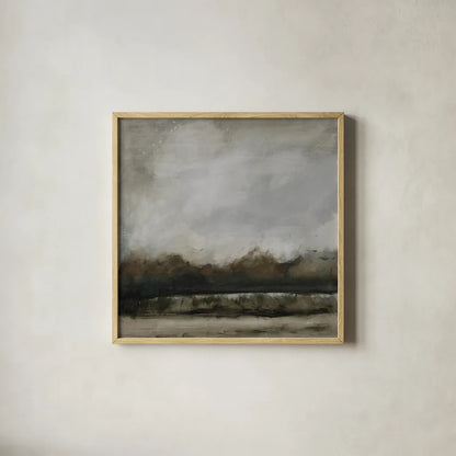 Along the Canal by Pamela Munger. Shown in a natural wood glass frame for a timeless modern aesthetic. Available as an archival giclee rolled canvas, fine art paper, or poster print. SKU 95381a.