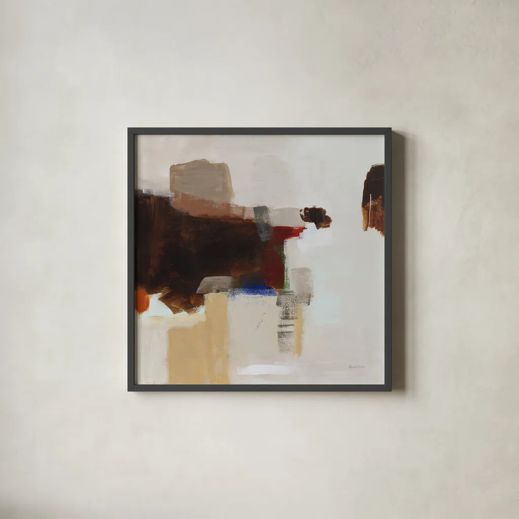 American Rust by Pamela Munger. Shown in a sleek black glass frame for a contemporary gallery look. Available as an archival giclee rolled canvas, fine art paper, or poster print. SKU 90194a.