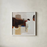 American Rust by Pamela Munger. Shown in a crisp white glass frame for a clean and minimalist style. Available as an archival giclee rolled canvas, fine art paper, or poster print. SKU 90194a.