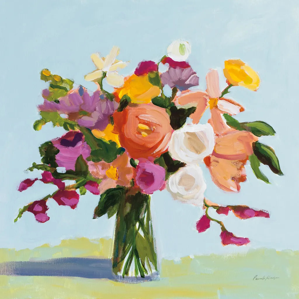 August Blooms by Pamela Munger. SKU 74471a. Archival Giclee Fine art print for wall decor.