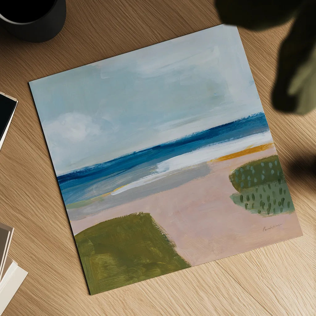 Beach Daze by Pamela Munger. Shown as a detailed flat fine art print, highlighting archival giclee quality. Available as an archival giclee rolled canvas, fine art paper, or poster print. SKU 74472a.
