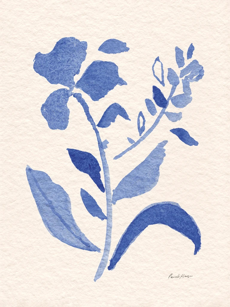 Blue Botanical II by Pamela Munger
