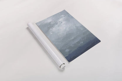 Blueprint by Pamela Munger. shown as a rolled paper print. Available as archival giclee rolled canvas, fine art paper, or poster print. SKU 86904h.