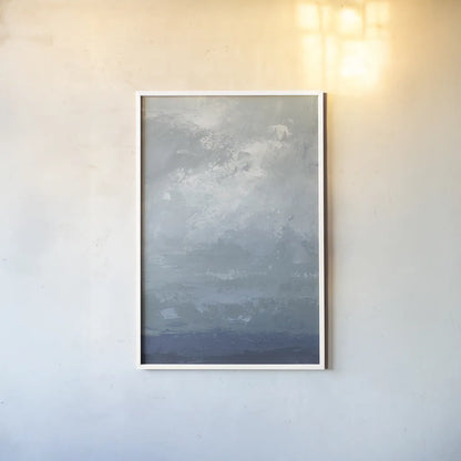 Blueprint by Pamela Munger. shown as a paper print in a white frame. Available as a archival giclee rolled canvas, fine art paper, or poster print. SKU 86904h.