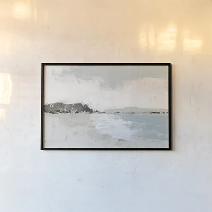 Calm Water Neutral by Pamela Munger. shown as a paper print in a black flame. Available as a archival giclee rolled canvas, fine art paper, or poster print. SKU 73870i.