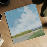 Clouds Over Lagoon by Pamela Munger. Shown as a detailed flat fine art print, highlighting archival giclee quality. Available as an archival giclee rolled canvas, fine art paper, or poster print. SKU 71697a.