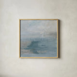 Convergence by Pamela Munger. Shown in a natural wood glass frame for a timeless modern aesthetic. Available as an archival giclee rolled canvas, fine art paper, or poster print. SKU 104023a.