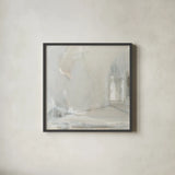 Delicate Gray by Pamela Munger. Shown in a sleek black glass frame for a contemporary gallery look. Available as an archival giclee rolled canvas, fine art paper, or poster print. SKU 68967a.
