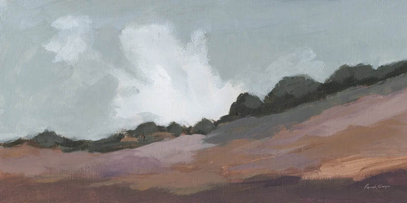 Dusty Rose Hillside by Pamela Munger
