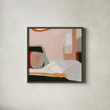 Earthen by Pamela Munger. Shown in a sleek black glass frame for a contemporary gallery look. Available as an archival giclee rolled canvas, fine art paper, or poster print. SKU 84124a.