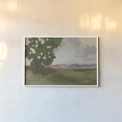East of Spring Hill by Pamela Munger. shown as a paper print in a white frame. Available as a archival giclee rolled canvas, fine art paper, or poster print. SKU 79314i.