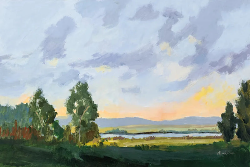 Evening Skies I by Pamela Munger. SKU 72544i. Archival Giclee Fine art print for wall decor.