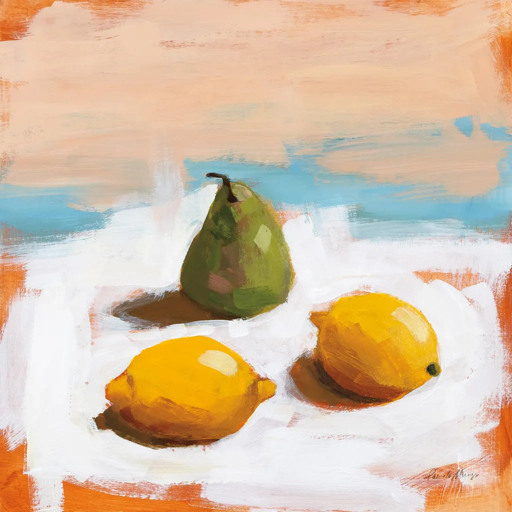 Fruit and Cheer II by Pamela Munger. SKU 68966a. Archival Giclee Fine art print for wall decor.