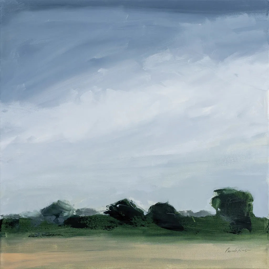 Gray Over Green by Pamela Munger. SKU 76299a. Archival Giclee Fine art print for wall decor.