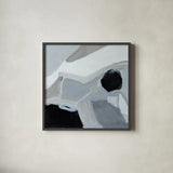 Graze by Pamela Munger. Shown in a sleek black glass frame for a contemporary gallery look. Available as an archival giclee rolled canvas, fine art paper, or poster print. SKU 72777a.