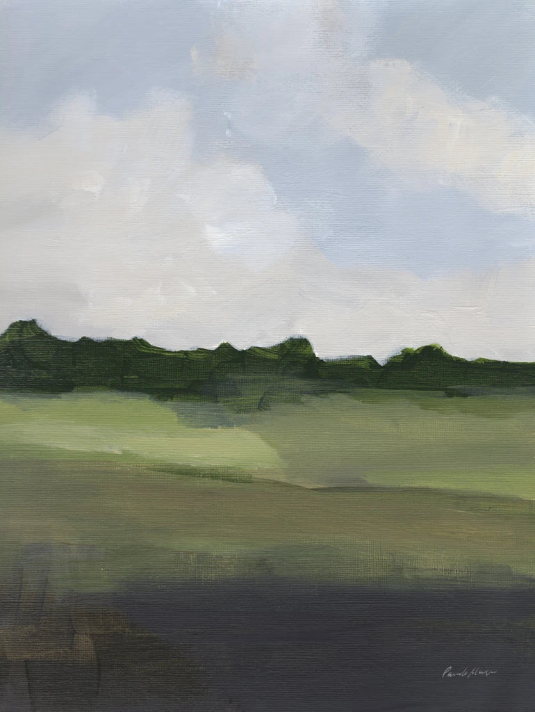 Green Hillside by Pamela Munger