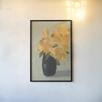 Hope Bouquet by Pamela Munger. shown as a paper print in a black flame. Available as a archival giclee rolled canvas, fine art paper, or poster print. SKU 94190h.