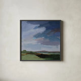 Incoming by Pamela Munger. Shown in a sleek black glass frame for a contemporary gallery look. Available as an archival giclee rolled canvas, fine art paper, or poster print. SKU 97362a.