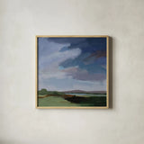 Incoming by Pamela Munger. Shown in a natural wood glass frame for a timeless modern aesthetic. Available as an archival giclee rolled canvas, fine art paper, or poster print. SKU 97362a.