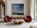 Incoming by Pamela Munger. Shown as extra-large giant wall art in a modern living room. Available as an archival giclee rolled canvas, fine art paper, or poster print. SKU 97362a.