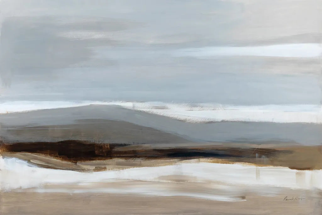 January Landscape by Pamela Munger. SKU 69669i. Archival Giclee Fine art print for wall decor.