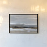 January Landscape by Pamela Munger. shown as a paper print in a black flame. Available as a archival giclee rolled canvas, fine art paper, or poster print. SKU 69669i.