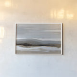 January Landscape by Pamela Munger. shown as a paper print in a white frame. Available as a archival giclee rolled canvas, fine art paper, or poster print. SKU 69669i.