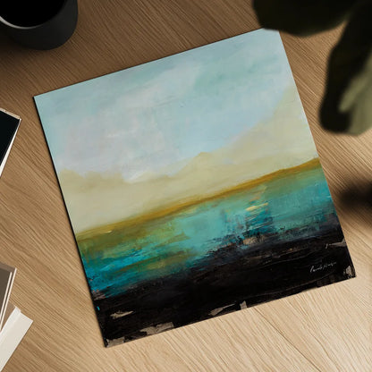 Landing by Pamela Munger. Shown as a detailed flat fine art print, highlighting archival giclee quality. Available as an archival giclee rolled canvas, fine art paper, or poster print. SKU 80785a.