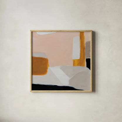 Levity by Pamela Munger. Shown in a natural wood glass frame for a timeless modern aesthetic. Available as an archival giclee rolled canvas, fine art paper, or poster print. SKU 76300a.