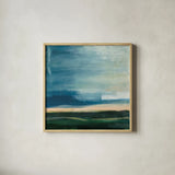 Life Light by Pamela Munger. Shown in a natural wood glass frame for a timeless modern aesthetic. Available as an archival giclee rolled canvas, fine art paper, or poster print. SKU 85190a.