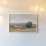 Nature Walk v2 by Pamela Munger. shown as a paper print in a white frame. Available as a archival giclee rolled canvas, fine art paper, or poster print. SKU 80645i.