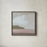 Neo Landscape by Pamela Munger. Shown in a sleek black glass frame for a contemporary gallery look. Available as an archival giclee rolled canvas, fine art paper, or poster print. SKU 73258a.